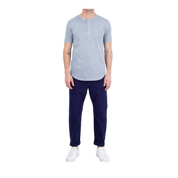 Goodlife | Shirts | New Goodlife Sunfaded Slub Scallop Henley Shirt In ...